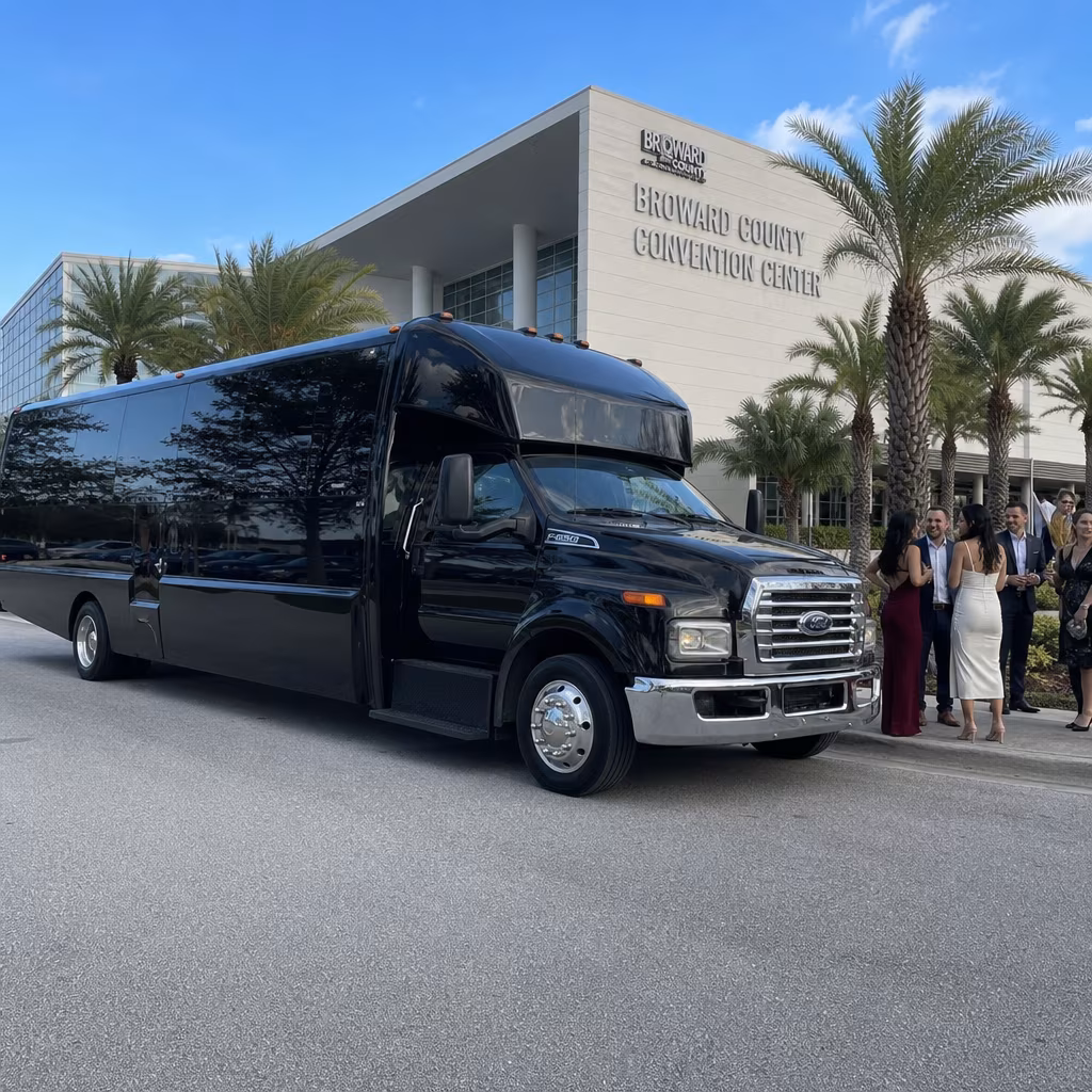 Rent a Bus to Broward County Convention Center
