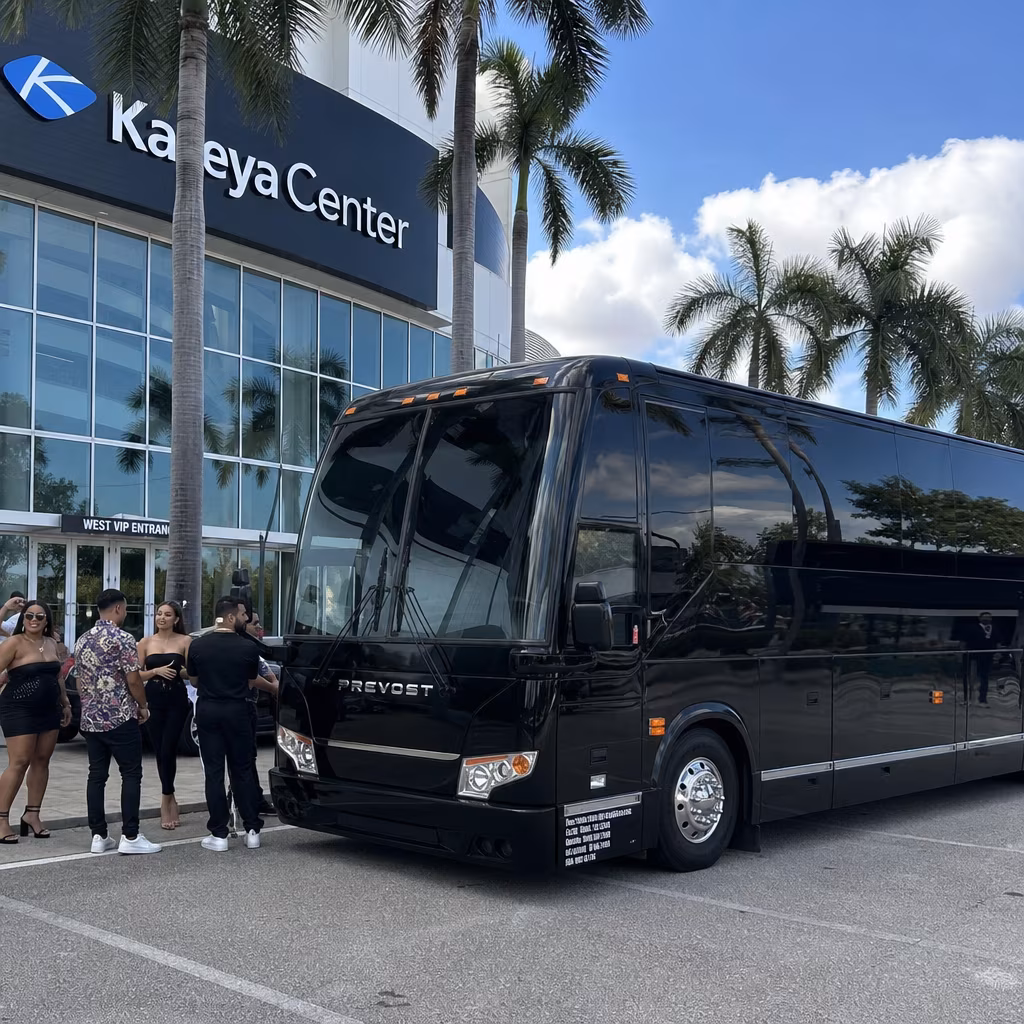 Rent a Bus to Kaseya Center