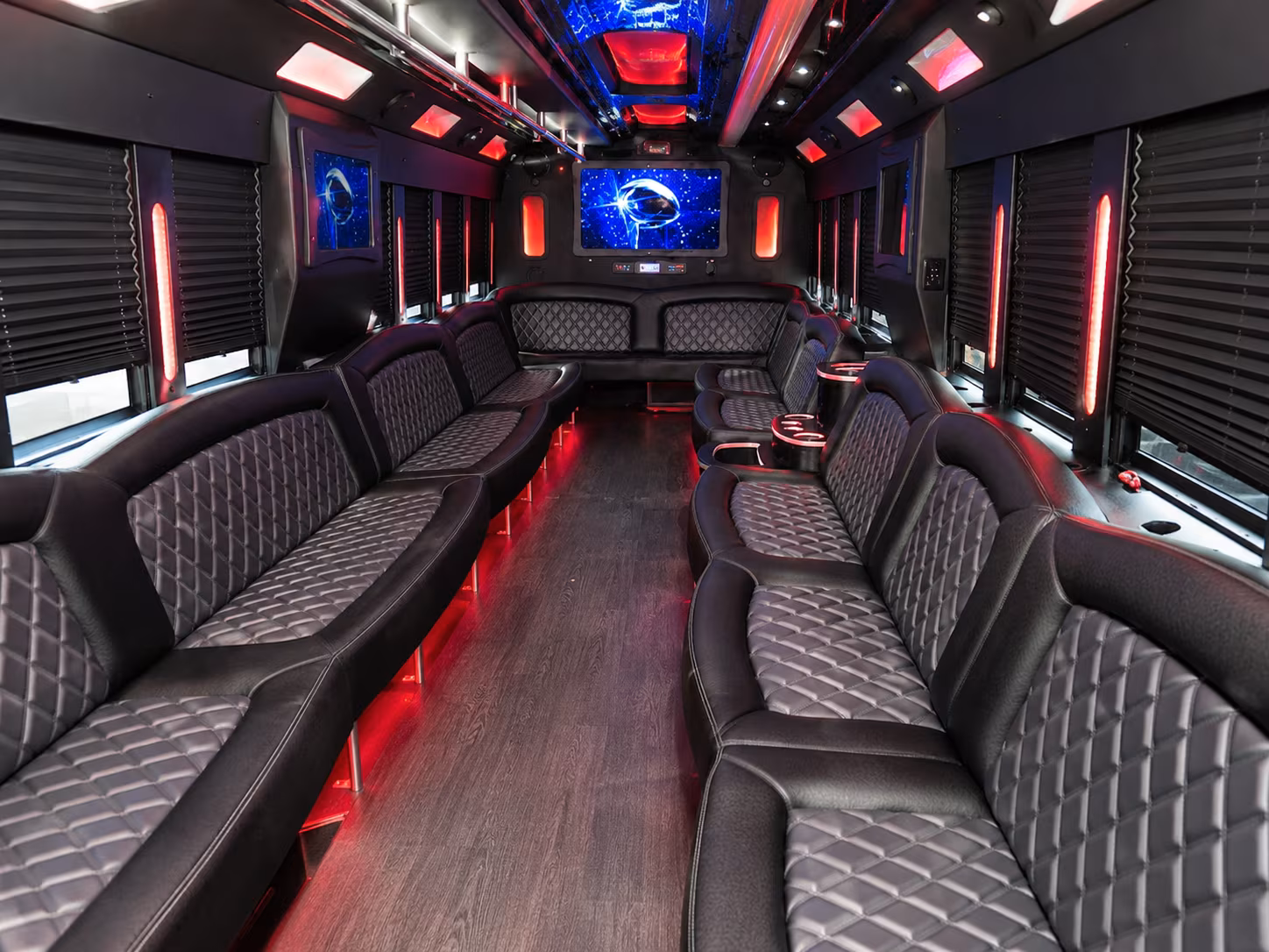 Davie Bachelor & Bachelorette Transportation party bus exterior