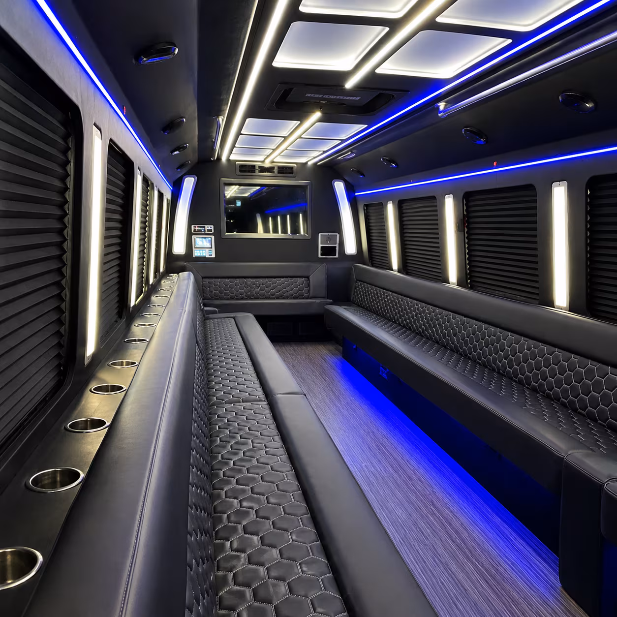 Davie Concert & Music Festival Transportation party bus exterior