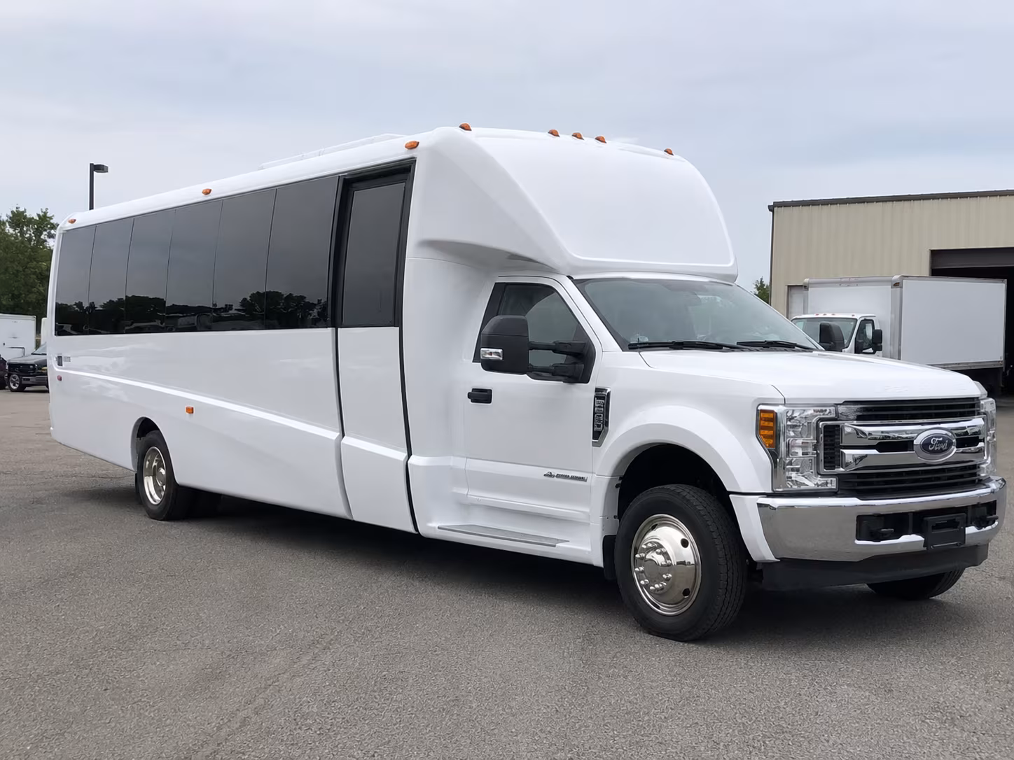 Davie Corporate Transportation party bus exterior