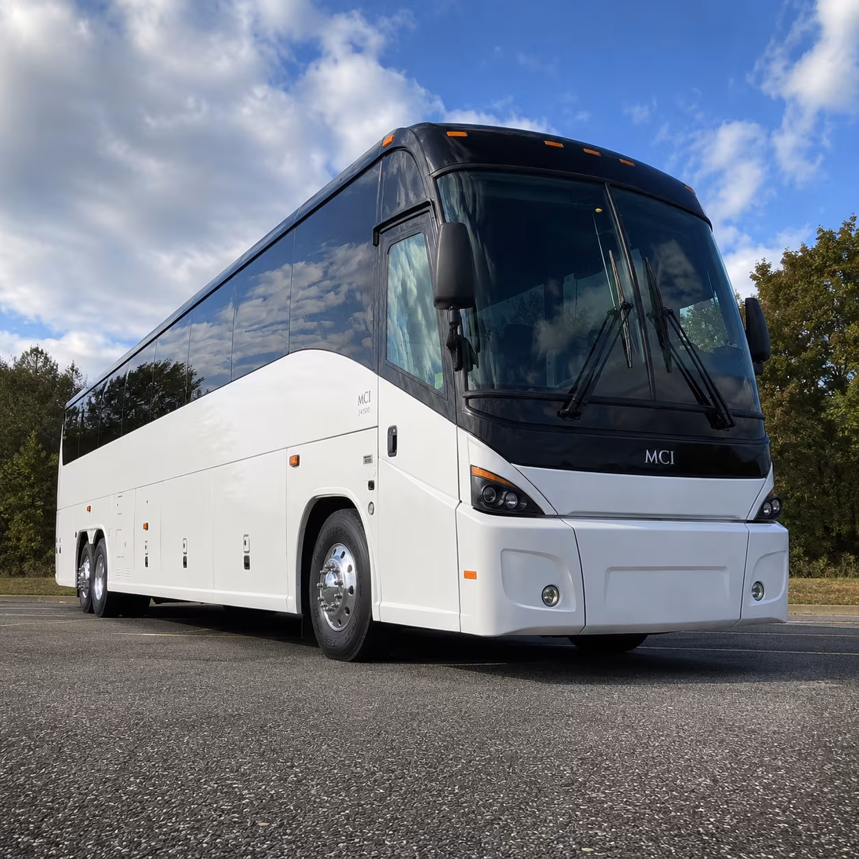Davie Corporate Transportation party bus exterior