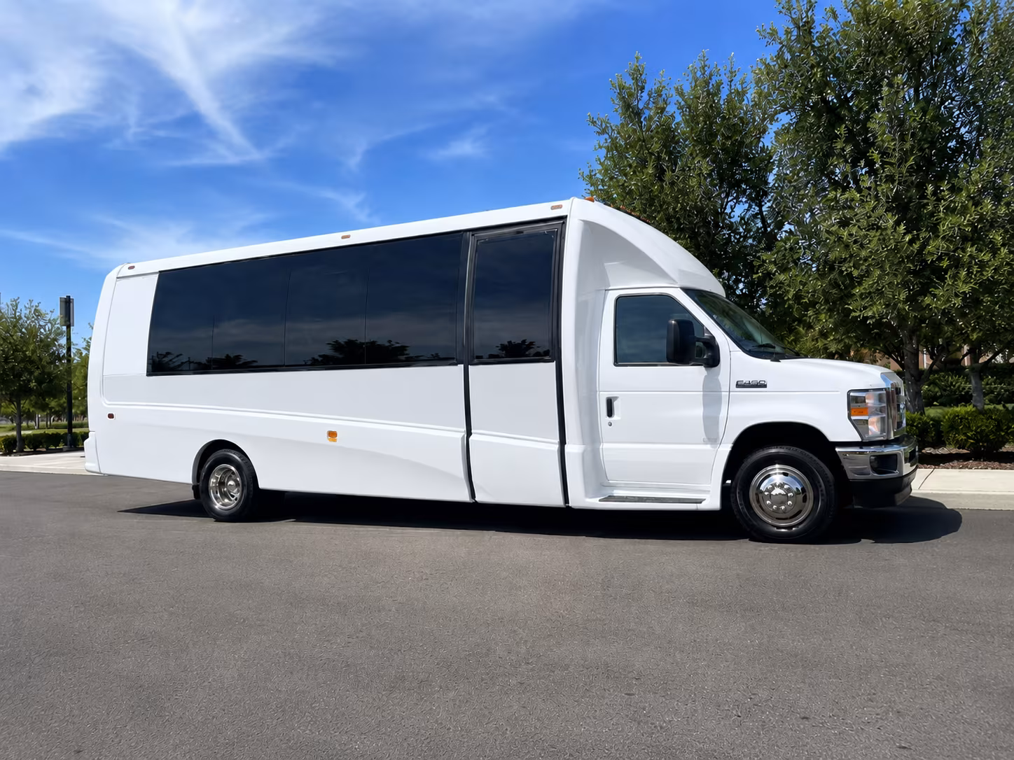 Davie Corporate Transportation party bus exterior