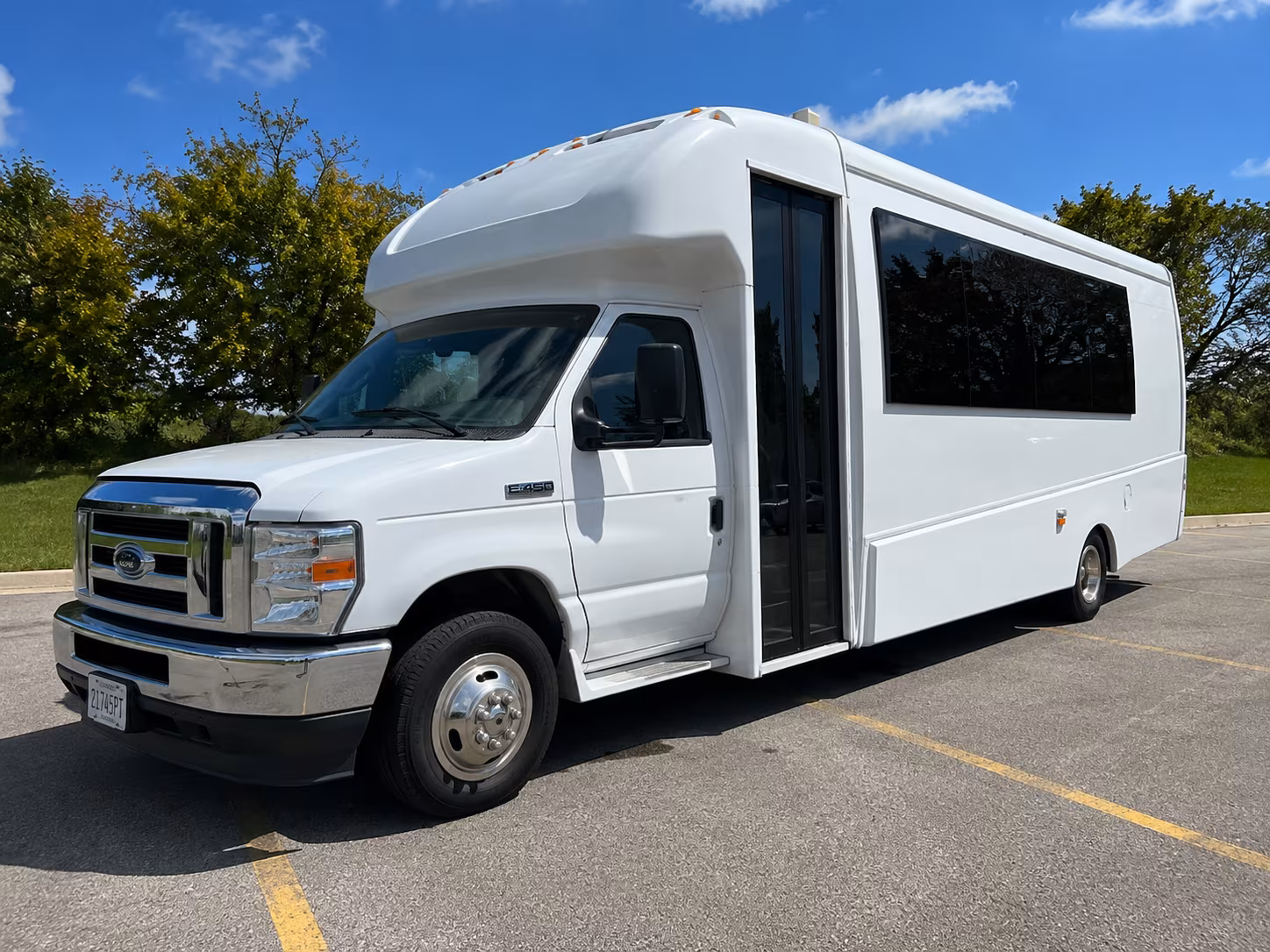 Davie Prom & Homecoming Transportation onboard seating