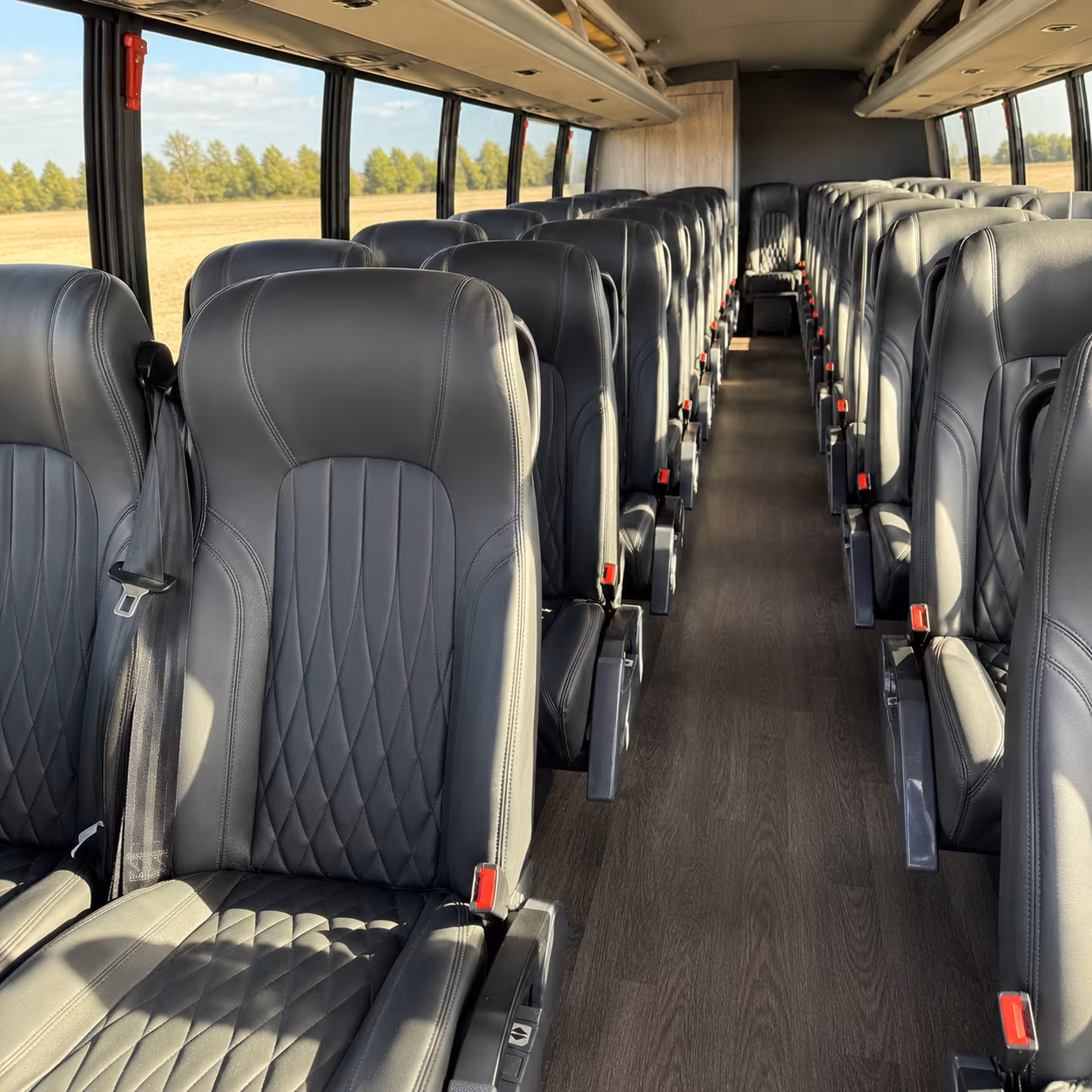Davie School Event Transportation party bus exterior
