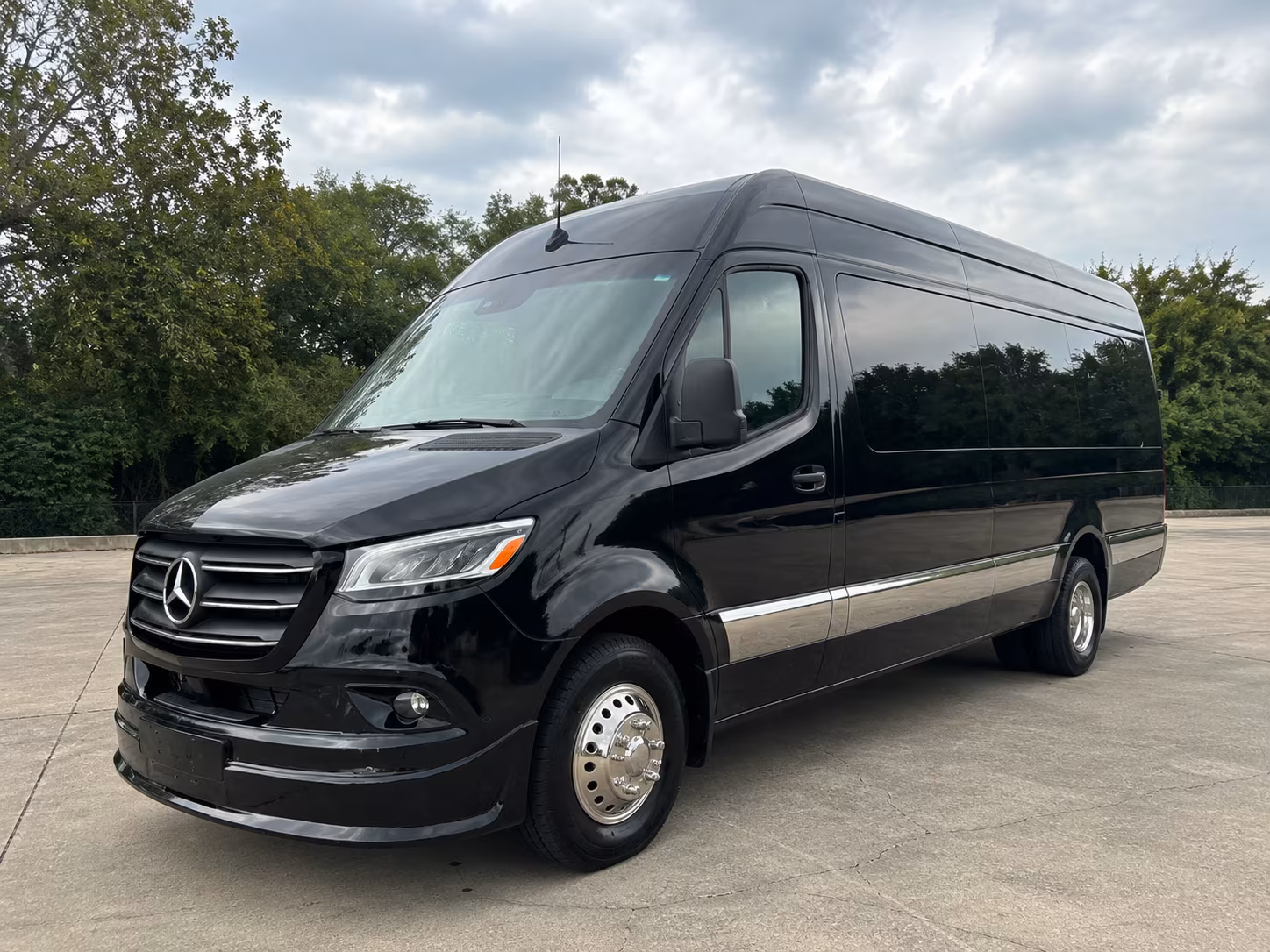 Davie School Event Transportation party bus exterior