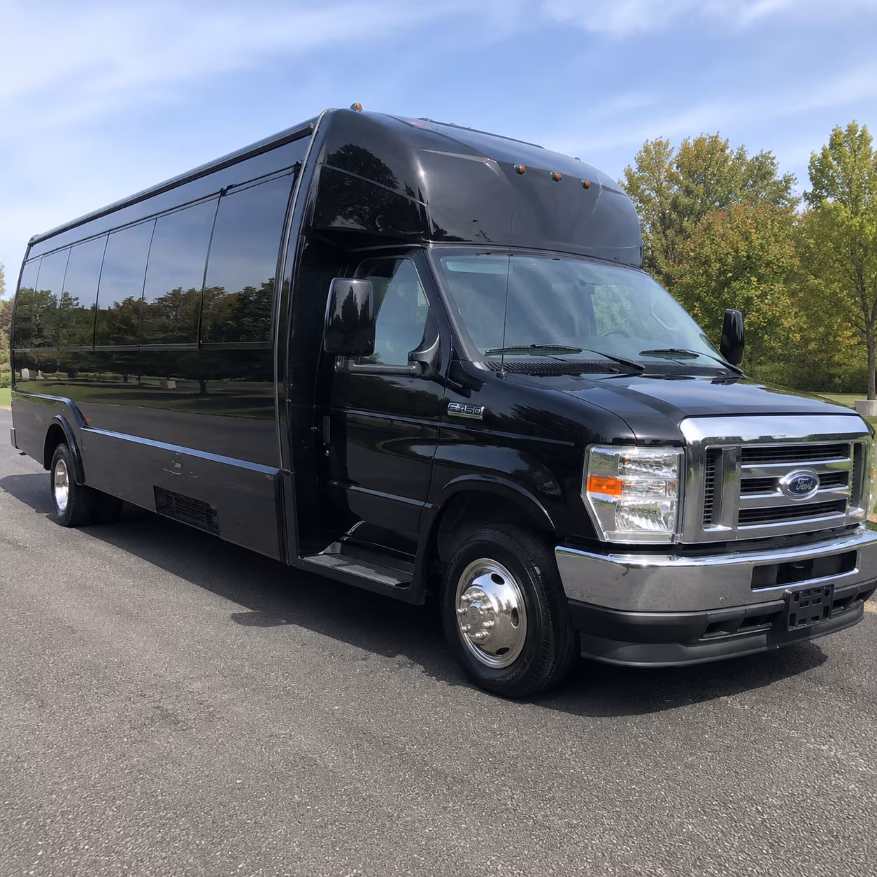 Davie Sporting Event Transportation party bus exterior