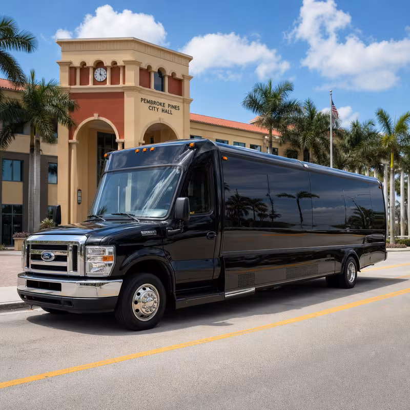 Pembroke Pines Party Bus Rental