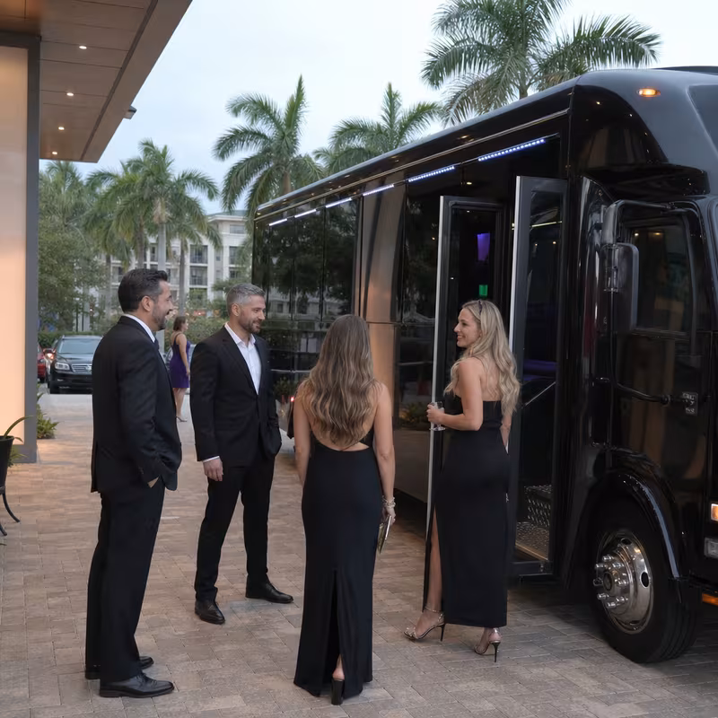 Private event transportation