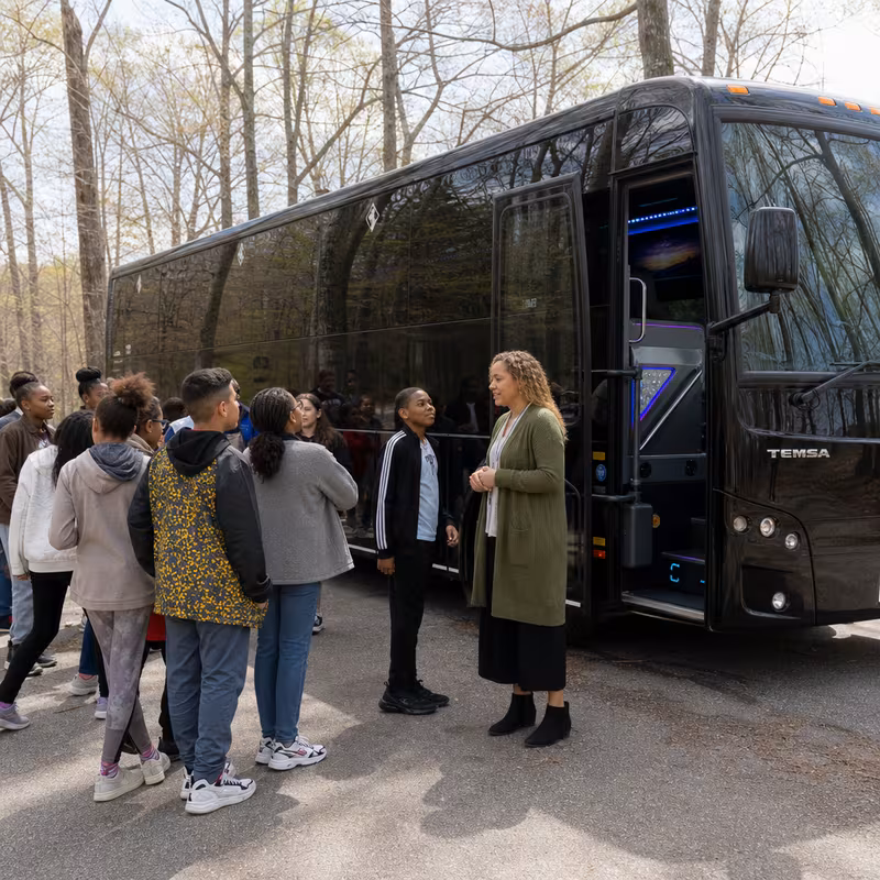 Davie School Transportation fleet vehicle