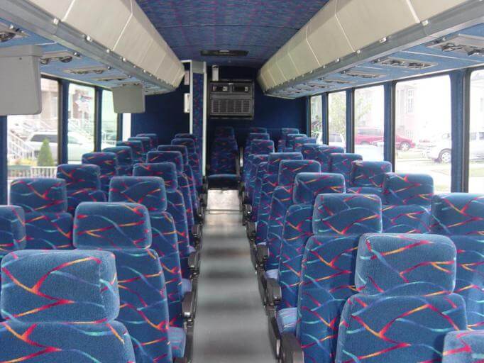 Boynton Beach 35 Passenger Shuttle Bus Interior