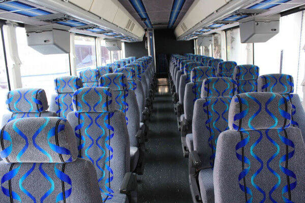 Miami Gardens 40 Passenger Coach Bus Interior
