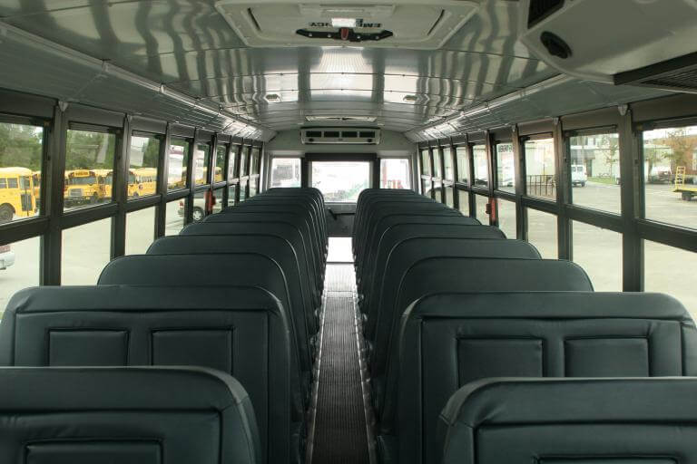 Deerfield Beach 47 Passenger School Bus Interior