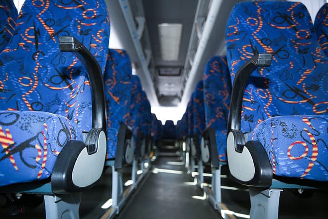 Hollywood 47-56 Passenger Charter Buses Interior