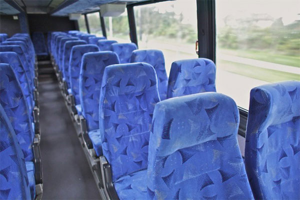 Boynton Beach 56 Passenger Motor Coaches Interior